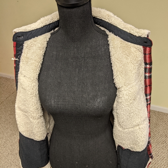 Soho Threads Ladies' Plush Shirt Jacket. - Picture 4 of 5